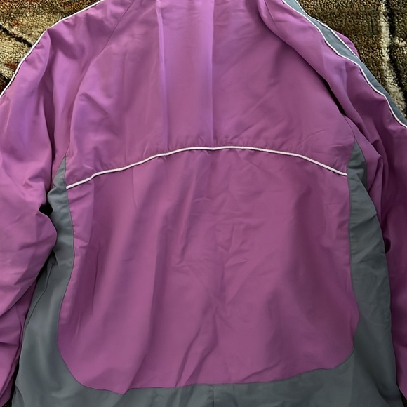 AFI Sport purple & grey Track Suit Outfit Set Size Medium pants and large Zip Up - Picture 6 of 10
